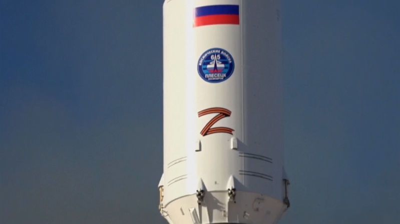 Ruský Sojuz odstartoval do vesmíru s písmenem Z